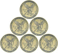 Archangel Saint Michael Challenge Coin Religious Coins Christian Collectors Coin (Pack of 6)