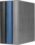 Lighthouse - Coin Album Set with ENCAP 5 Pages for Quadrum Snaplocks, Fits 100 2"x2" Coin Holders - Blue