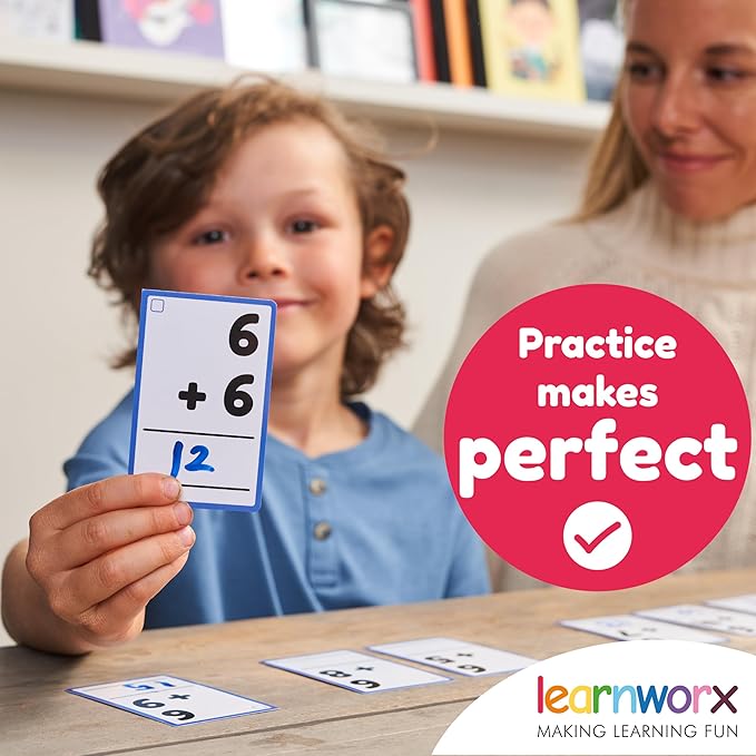 Addition and Subtraction Flash Cards 1st Grade | 366 Math Flash Cards 2nd Grade & 3rd | Subtraction & Addition | Math Facts 0-12 | for Kids Ages 4 5 6 7 | Family Bulk Flashcards