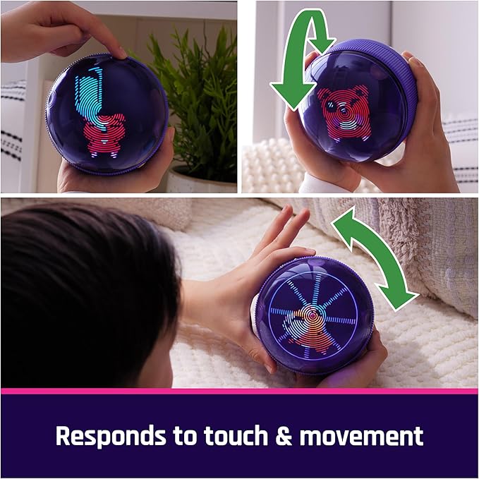 Bitzee, Hamster Ball Interactive Toy with Over 20 Hamsters Inside, Rolls & Reacts to Touch, Digital Pet Kids Toys for Girls & Boys Ages 5 and up