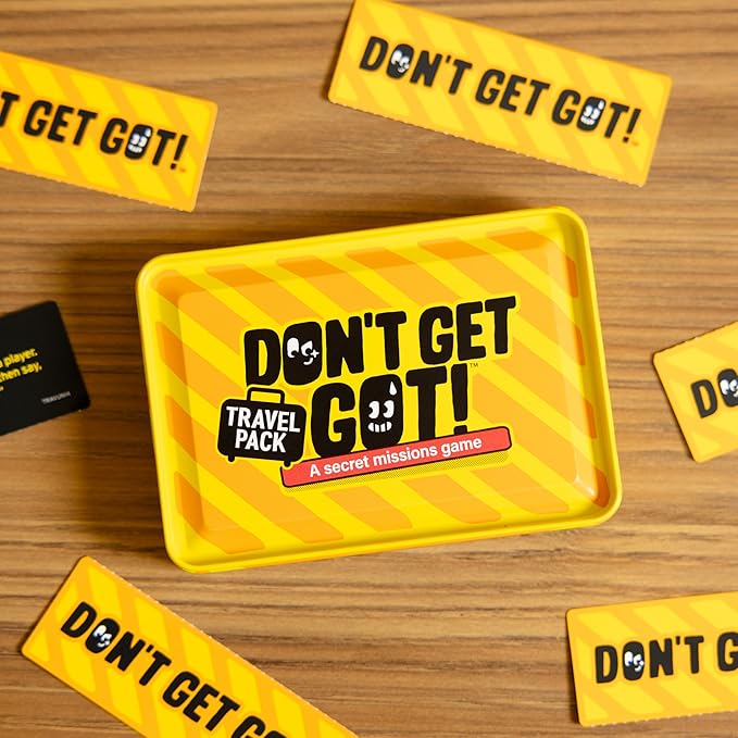 Big Potato Don't Get Got - Travel Edition: Hilarious Social Deduction Game for 2-8 Players. Perfect Board Game for Travel, Outdoor Garden Parties and Family Gatherings.
