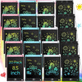 Zhehao 20 Pack LCD Writing Board for Kids, 8.5 Inches Doodle Reusable Screen Drawing Pad Erasable Painting Pads Educational Toy for 3-8 Years(Cute Color)