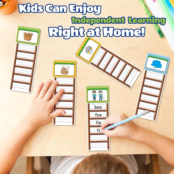 Sight Words Flash Cards Kindergarten, 30 Word Ladders Flip Books, Phonics Games Flash Cards, Reading and Spelling Games, Preschool Learning Activities, Kindergarten Classroom Must Haves