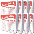 Sandtastik Sparkling White Play Sand, 200 lb (90 kg) - Fill Sandboxes, Sand Trays, Sensory Tables, Water Tables! Scoop, Mold & Pour This Premium Non-Toxic Sand