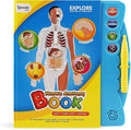 Human Body Book for Kids. Anatomy Book for Kids with Illustrated and Voice Guide to Different Parts of Body.This Human Body Activity and Science Book Makes Learning Fun.