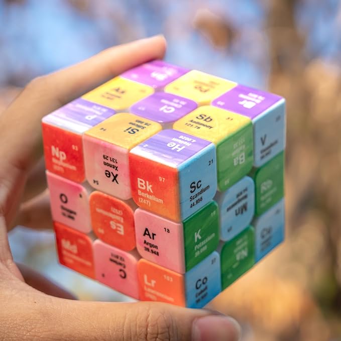 Cuberspeed Periodic Table 3x3 Speed Cube Puzzle Magic Cube 3x3x3 Puzzle