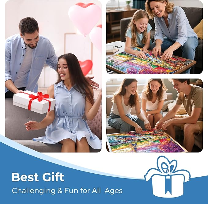 Puzzles for Adults 500 Pieces,Eiffel Tower Paris & Ship Puzzle for Adult,Recycled Cardboar Jigsaw Puzzles 500 Pieces for Kids Adults Seniors,Puzzles for Family Game Nights, 20.5 x 15 in