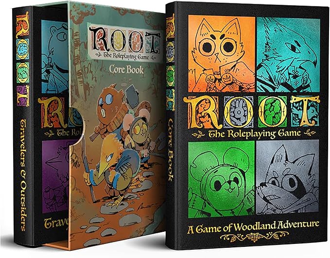 Magpie Games Root The Roleplaying Game Deluxe Set: Core Book and Travelers & Outsiders Expansion