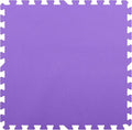 FlooringInc's 1/2" Soft Non-Toxic Baby Play Mat, Toddler Playmat, Colorful Puzzle PlayMat, Floor Mats for Kids & Babies, EVA Foam Interlocking Tiles for Nursery & Playroom | Purple, 12 Tiles, 48 Sq/Ft