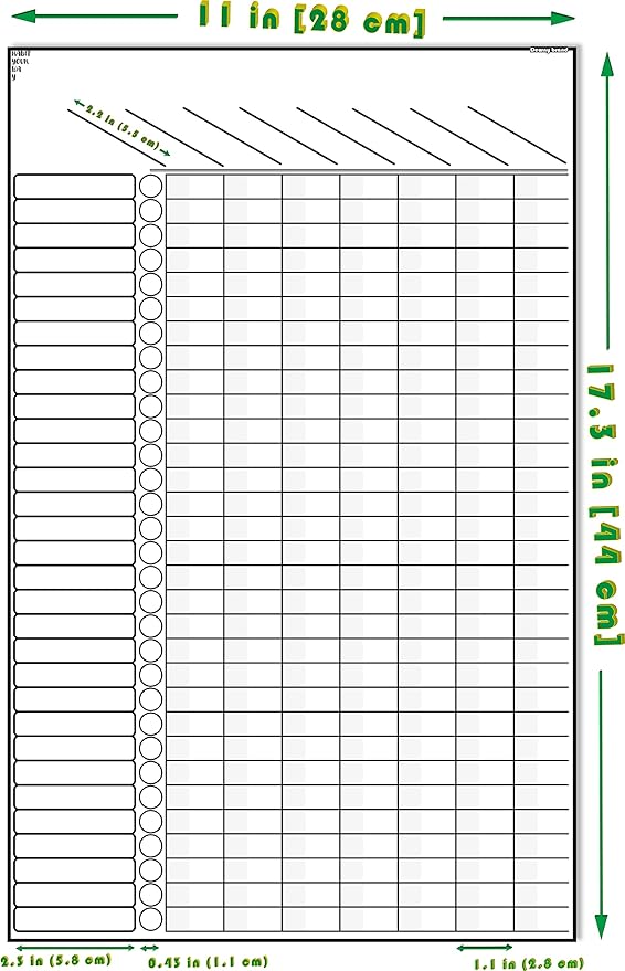Multi-use Magnetic to-Do List Board Chore Chart List Goal Planner Task Habit Tracker Monthly Weekly Daily Homework Child Calendar Family Wedding Checklist Chirstmas Gift Kitchen Fridge Dry Erase Board