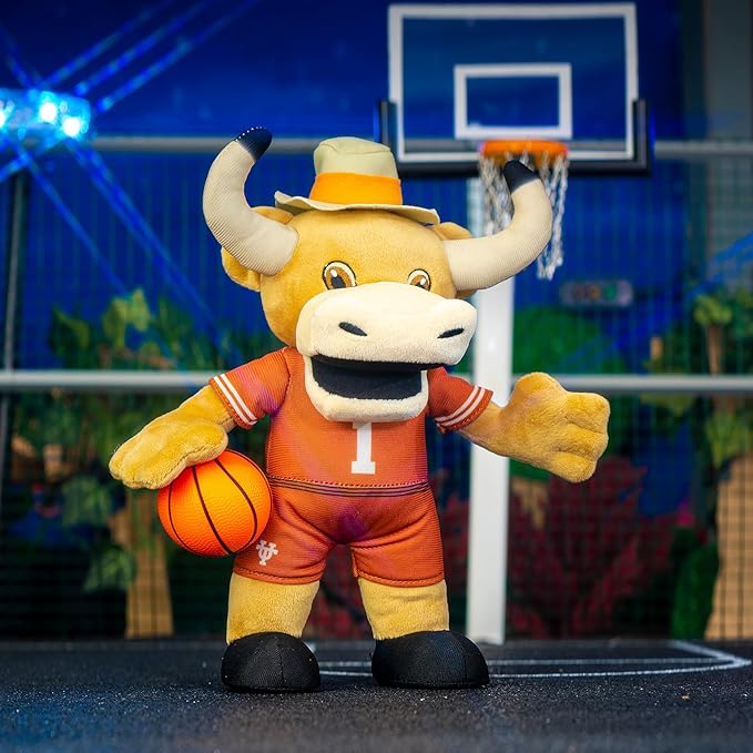 Bleacher Creatures Texas Longhorns Hook 'Em 10" Mascot Plush Figure - A Mascot for Play or Display