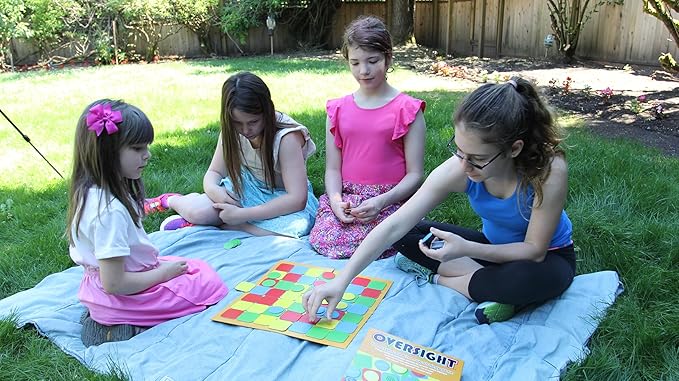 Griddly Kids Oversight – Educational & Fun Strategy Board Game for Family Game Night, Fast-paced Board Games for Adults & Children Alike, Ideal STEM Toys & Kids Games Gift for Children Ages 7+