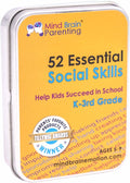 Mind Brain Emotion 52 Essential Social Skills Lessons & Teaching Tool Kit - Social Emotional Learning Activities for Parents, Teachers, School Counselor (Kindergarten, Elementary Kids)