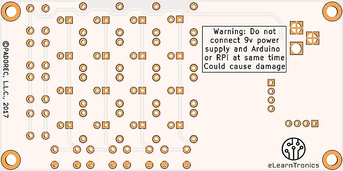 Learn to Solder | Electronics Learning Board: Multiplexer | Practice Soldering & Learn Electronics Use with Arduino or Raspberry Pi