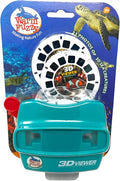 WARM FUZZY Toys 3D Viewfinder (Sea Life) - Viewfinder for Kids & Adults, Classic Toys, Slide Viewer, 3D Reel Viewer, Retro, Vintage Toys with 3 Reels - Contains 21 High Definition 3D Images