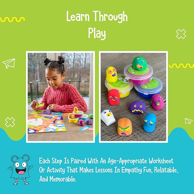 Open The Joy Empathy Builder Toolkit - Unleashing Compassion and Connection with Kids to Build Emotional Intelligence - Ages 4+