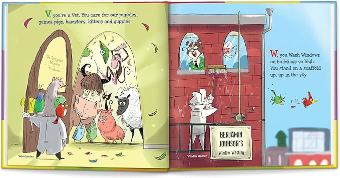 ABC What I Can Be! - Personalized Children's Story - I See Me! (Softcover)