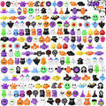 200 PCS Halloween Squishy Toys for Kids Toy Halloween Party Favors Trick or Treat Toys Bulk,Halloween-Theme Squishy Toy for Kids Boys Girls Gifts,Goodie Bags Fillers,Classroom Prizes