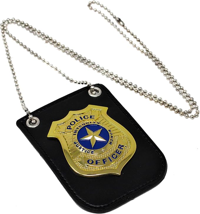 Spooktacular Creations Police Pretend Play Toy Set for School Classroom Dress Up Pretend Play, Detective Role Play Accessory, Easter Basket Stuffers, Birthday Party Favor Supplies