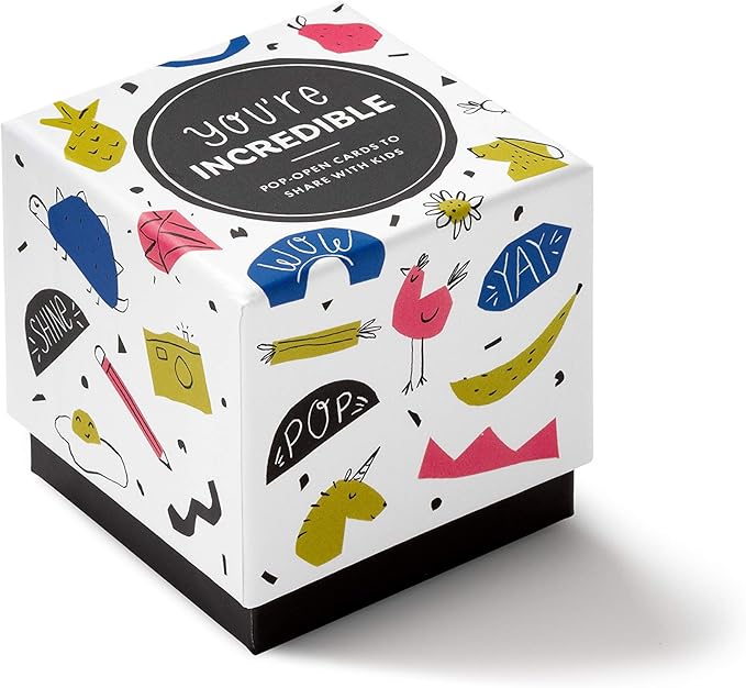 Compendium ThoughtFulls for Kids — You're Incredible — 30 Pop-Open Cards to Share with Kids, Each with a Different Inspiring Message Inside