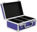 Ursae Minoris Elite Blue Aluminum Box with Handle for 30 Certified or Certified-Style Coin Holders NGC, PCGS, ANACS, Elite, Lighthouse, BCW