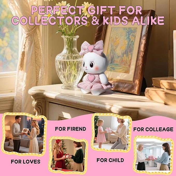17 cm Doll Clothes - 6.7 Inches Cute Dolls Dress - Premium Fashion Accessories, Luxury Chic Doll Clothes & Style Bundle,Gifts for Lovers(Style E)