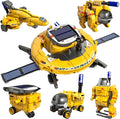 Lucky Doug STEM Projects for Kids Ages 8-12 12-16，6-in-1 Building Science STEM Kits for Boys Kids, Solar Robot Kit Space Toys Birthday Gifts for 8 9 10 11 12 13 14 15 16 Year Old Boys Girls Teens