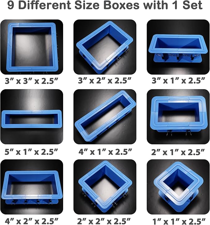 BBDINO Silicone Mold Making Kit - Translucent 20A - Platinum Grade Liquid Molds Making Silicon 2 Gallons 1:1 by Volume - Ideal for Resin/Silicone/Soap Molds Casting