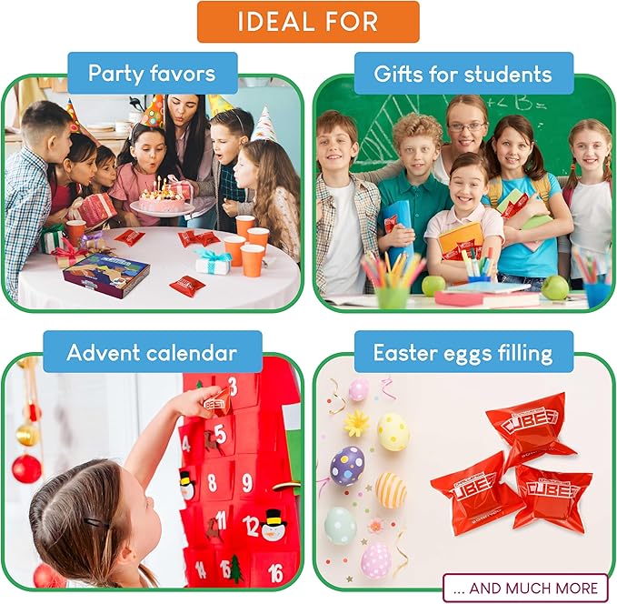 BONNYCO Brain Teaser Puzzles Cubes Kids Party Favors Pack 30 Pinata Goodie Bags Stuffers for Kids 3-5 4-8, Return Gifts for Birthday Party | Mini Puzzle Games, Classroom Prizes | Rewards Stocking