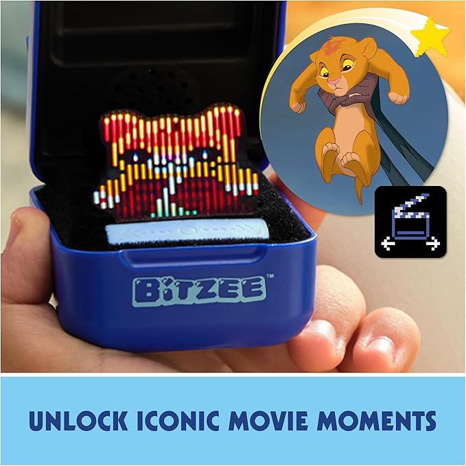 Bitzee, Disney with 30 Interactive Characters Inside, Reacts to Swipes, Tilts & Taps, Disney Toys & Digital Pet Kids Toys for Girls, Boys & Fans