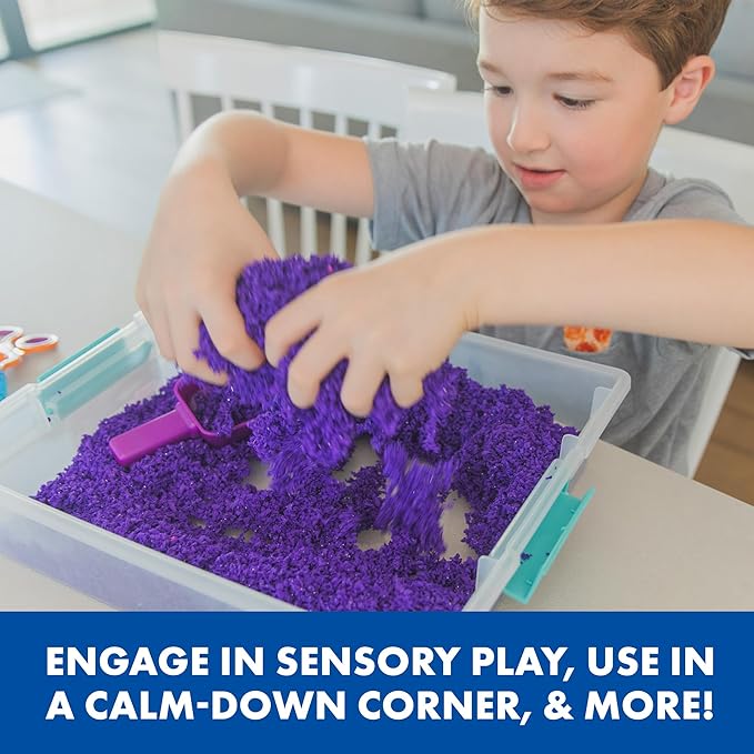Educational Insights Pluffle® 4-Pack - Sensory Bin Foam Set, No Mess Alternative to Sand Toys & Slime for Toddlers at Home or in The Classroom, Fun Sensory Table Filler, Gift for Kids Ages 3+