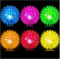 Light Up Sensory Balls - Sensory Toys for Kids with Autism Toys for Kids 3-4 5-7 8-12 Gifts for Teen Boys Girls Spiky Fidget Stress Balls Glow in The Dark Novelty Noisemaker Toys for Parties Favors