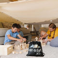 Tote a Fort Earthy XL Blanket Fort Building Kit for Kids, 4 Blanket TOTEAFORT Toy, Make a Portable Playhouse, Play Tent Boy and Girl Indoor Outdoor Build Set, STEM Children Toy, Ages 4, 8, 12 +