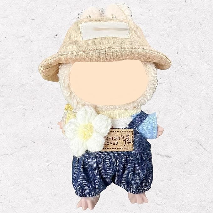 4 Pack—17cm Doll Clothes,Premium Doll Outfit with Accessories,Doll Princess Skirt,Cute Clothes Outfit for 17cm Dolls,End Dolls Fashion Clothing Set(No Dolls and Shoes) (Set U)