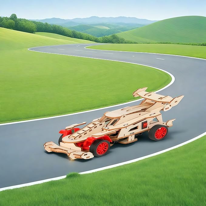 STEM Toys for Boys 8-12, Remote Control F1 Car STEM Building Kit for Kids, 3D Puzzle Science Kits Gift for Boys & Girls Age 8-14 | Birthday Gift Ideas for 8,9,10,11,12,13,14 Year Old Kids
