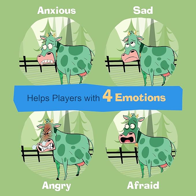 Don't Have a Cow A CBT Therapy Game for Kids from The Creator of Don't Go Bananas - Counseling Games - Version 2