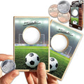 Coinhole Desktop Coin Bouncing Party Game Set | Tabletop Cornhole Board Game | Small Cornhole Travel Game Includes Coins