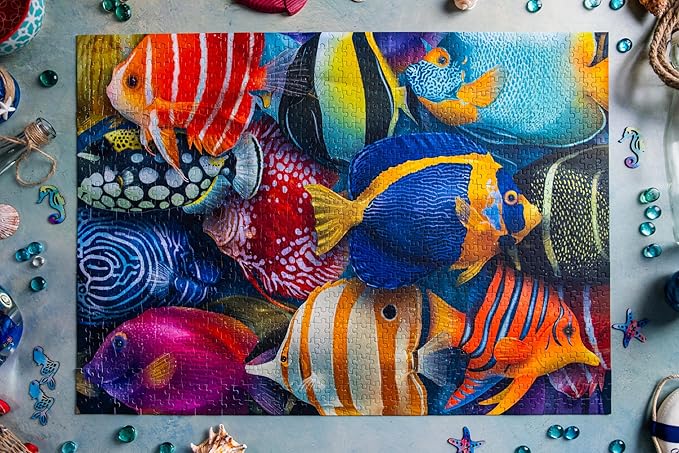 Sea of Colors | Traditions by Mosaic Puzzles - 1000 Piece Puzzle