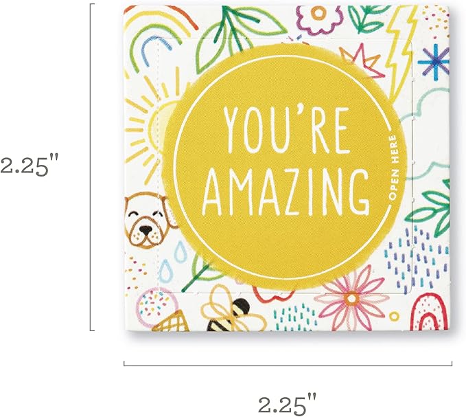 Compendium ThoughtFulls for Kids – 4-Pack of You Matter So Much, I Love You, You’re Incredible, You’re Amazing – 120 Pop-Open Cards to Share with Kids, Each with a Different Inspiring Message Inside