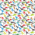 168 Pcs Mini Dinosaur Figure Toys - Realistic Plastic Dinosaur Set for Kids Children Toddler Learning Educational, Goody Bag, Party Supplies, Pinata Stuffers Easter Eggs Easter Basket Filler