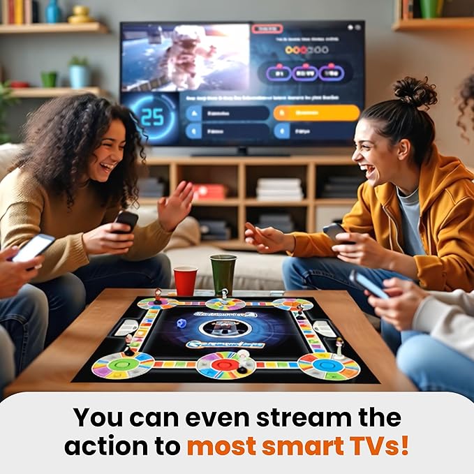 Outsmarted Ultimate Edition - 10 Exciting Bonus Categories | Kids, Teens & Adults | Next-Level Game Night for Family & Friends | 2–24 Players | Age 8+ | 10,000+ Questions | 2025 Edition