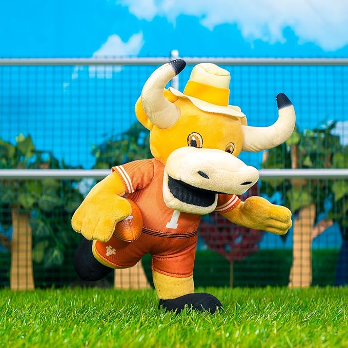 Bleacher Creatures Texas Longhorns Hook 'Em 10" Mascot Plush Figure - A Mascot for Play or Display