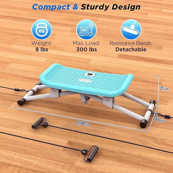 Balance Board Trainer with Resistance Bands – Multifunctional Core & Stability Training Equipment for Home Gym, Full Body Workout, Balance, Strength & Coordination