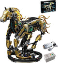 Mechanical Horse Building Block Set Build & Pose with Movable Legs – Engaging DIY Model with Motor Kit for Kids and Teens