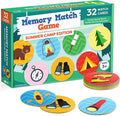 Matching Memory Game - Memory Games for Kids Ages 4-8 - Memory Matching Games for Toddlers 3-5 - Kids Camping Toys Gifts - Preschool Board Game - Preschool Learning Activities Educational Toys