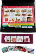 Visual Communication Book,162 ASD Photo Picture Cards: Autism Language Vocabulary, Speech Articulation Therapy, ADHD & Apraxia Learning