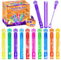 80 Piece Halloween Party Favor Bubbles, Halloween Bubble Wands Bulk for Kids Party Favor Supplies, Trick or Treat Goodie Bags, School Classroom Game Rewards, Halloween Miniatures