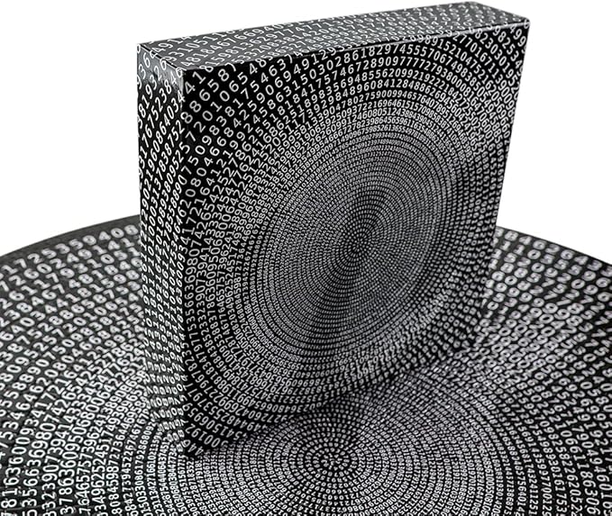 Bgraamiens Puzzle -π Day Puzzle The Mystical π Puzzle Hard Unique Round Numbers Puzzle for Adults (π in Black and White)