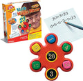Math Fidget Toys for Kids 8–12, Math Magic Mixer Educational Games with Dice and Score Pad, Handheld Games for Kids, Fidget Game Math Manipulatives