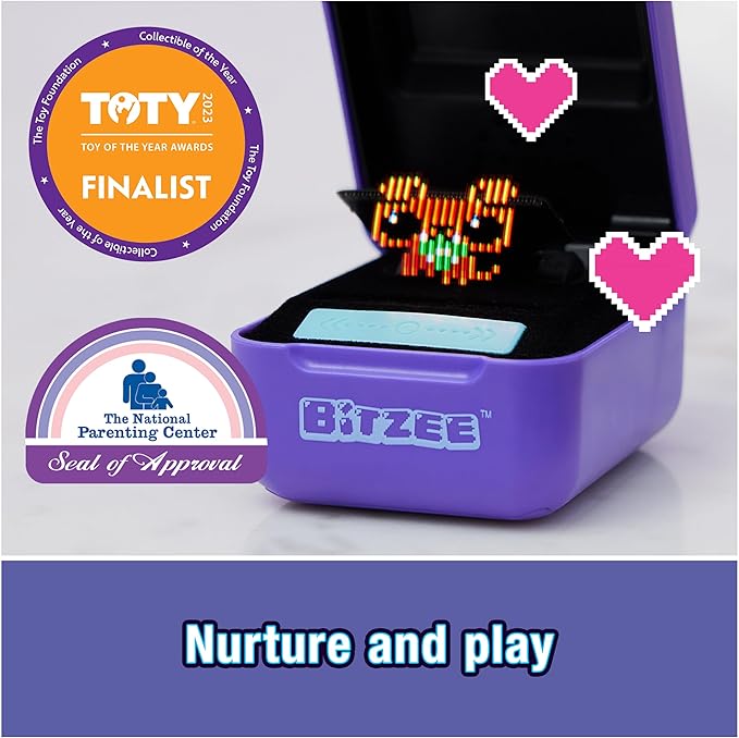 Bitzee, Interactive Toy Digital Pet with 15 Animals Inside, Virtual Electronic Pets React to Touch, Kids Toys for Girls and Boys